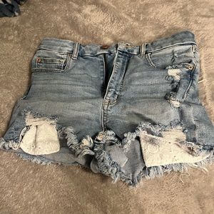 jean shorts